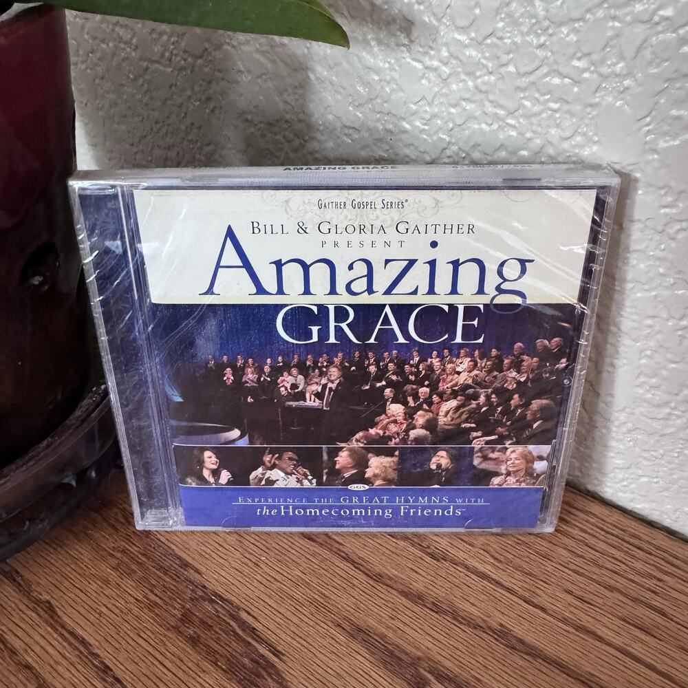Gaither Gospel Series Amazing Grace CD Bill & Gloria Gaither 2007 Sealed